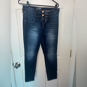 💙High waisted denim capri pants💙 Size: 13